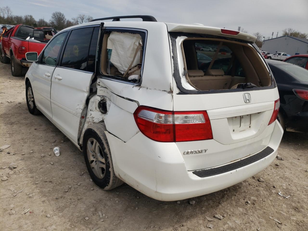 Photo 3 from auction – 2007 HONDA ODYSSEY EX with VIN 5FNRL38737B139990