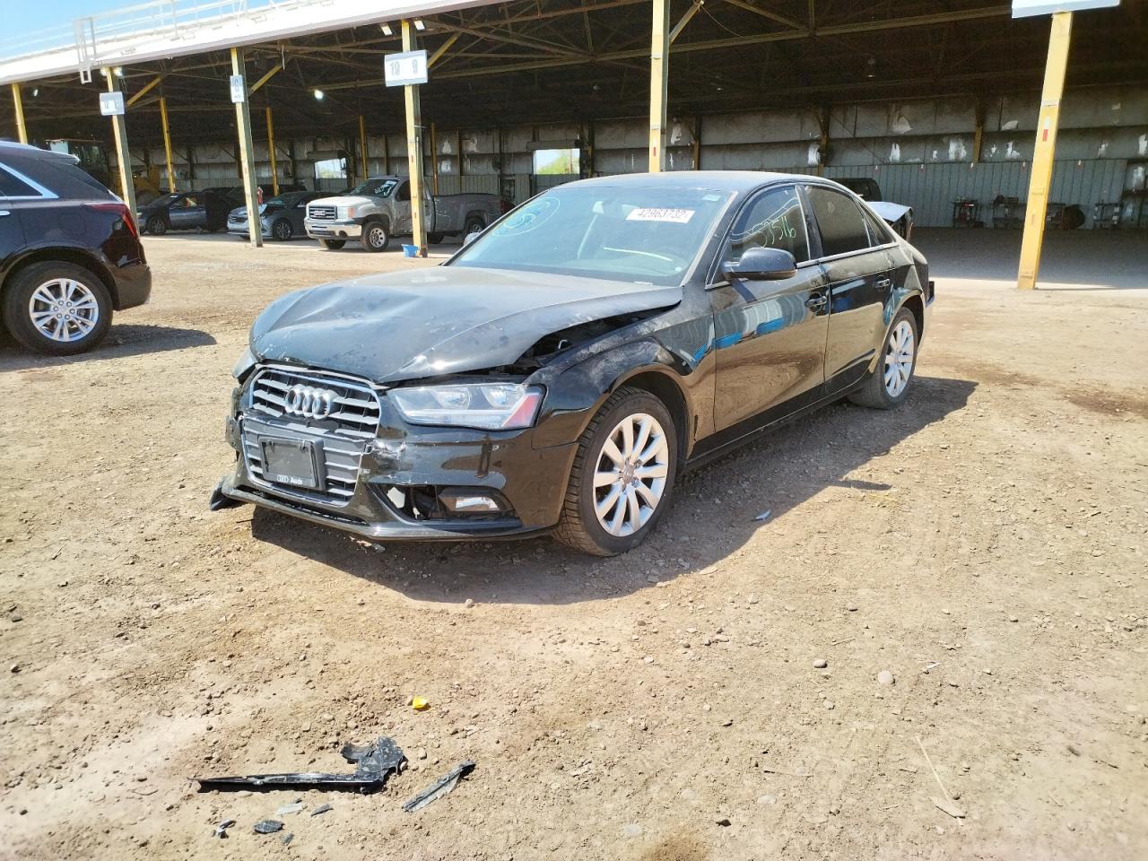 Photo 2 from auction – 2014 AUDI A4 PREMIUM with VIN WAUAFAFL1EN003135