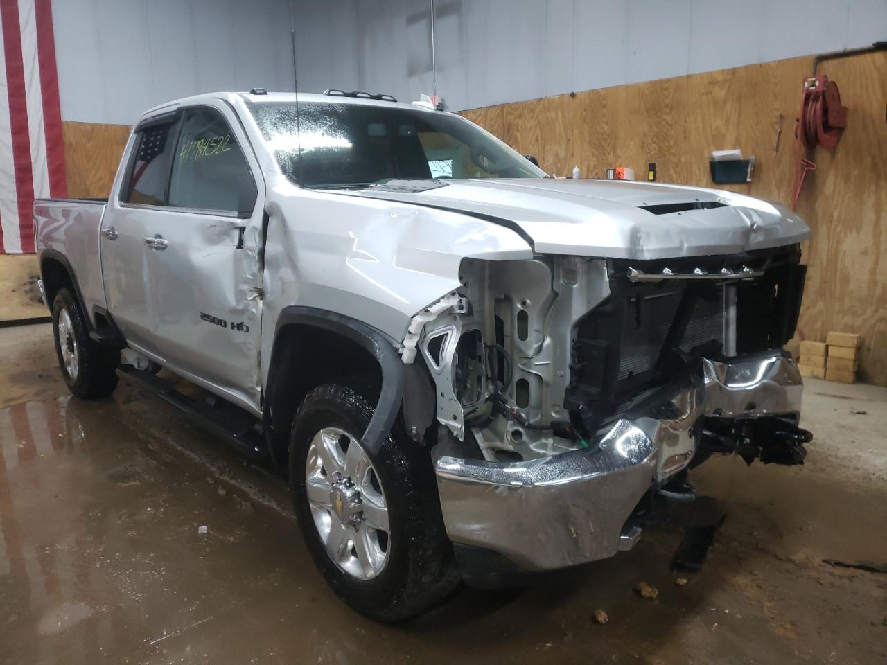 CHEVROLET SILVERADO 2022 with VIN 1GC5YPE77NF111291 - Photo from auction