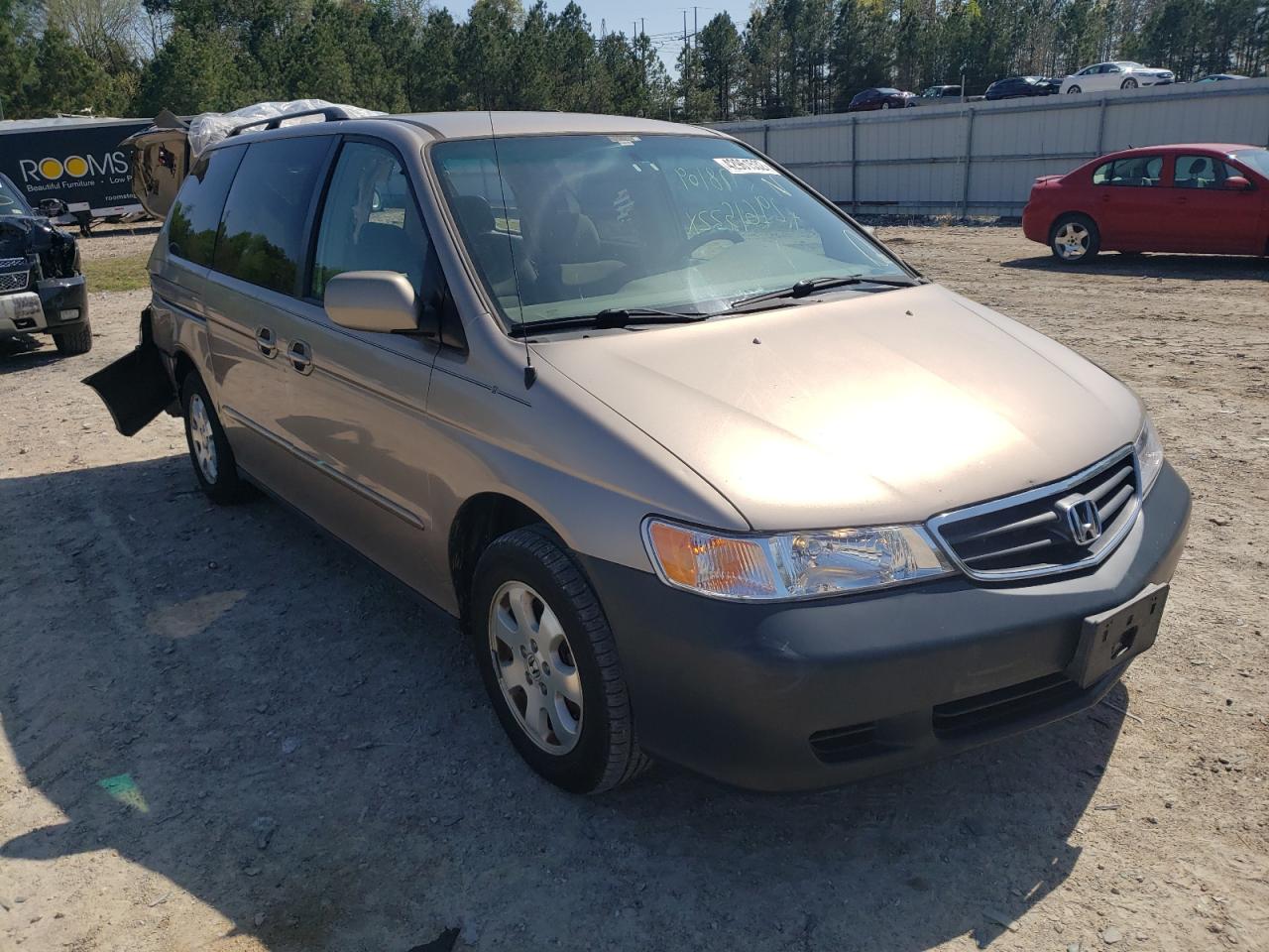 Photo 1 from auction – 2004 HONDA ODYSSEY EX with VIN 5FNRL18624B101187
