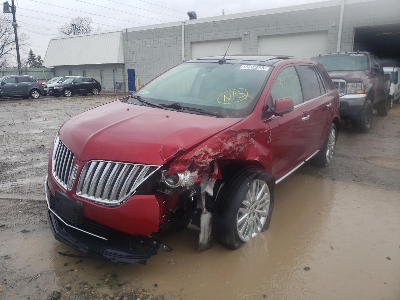 Photo 2 from auction – 2014 LINCOLN MKX with VIN 2LMDJ8JK5EBL17727