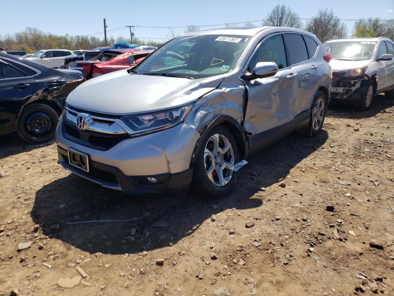 Photo 15 from auction – 2019 HONDA CR-V EX with VIN 5J6RW2H53KL034432