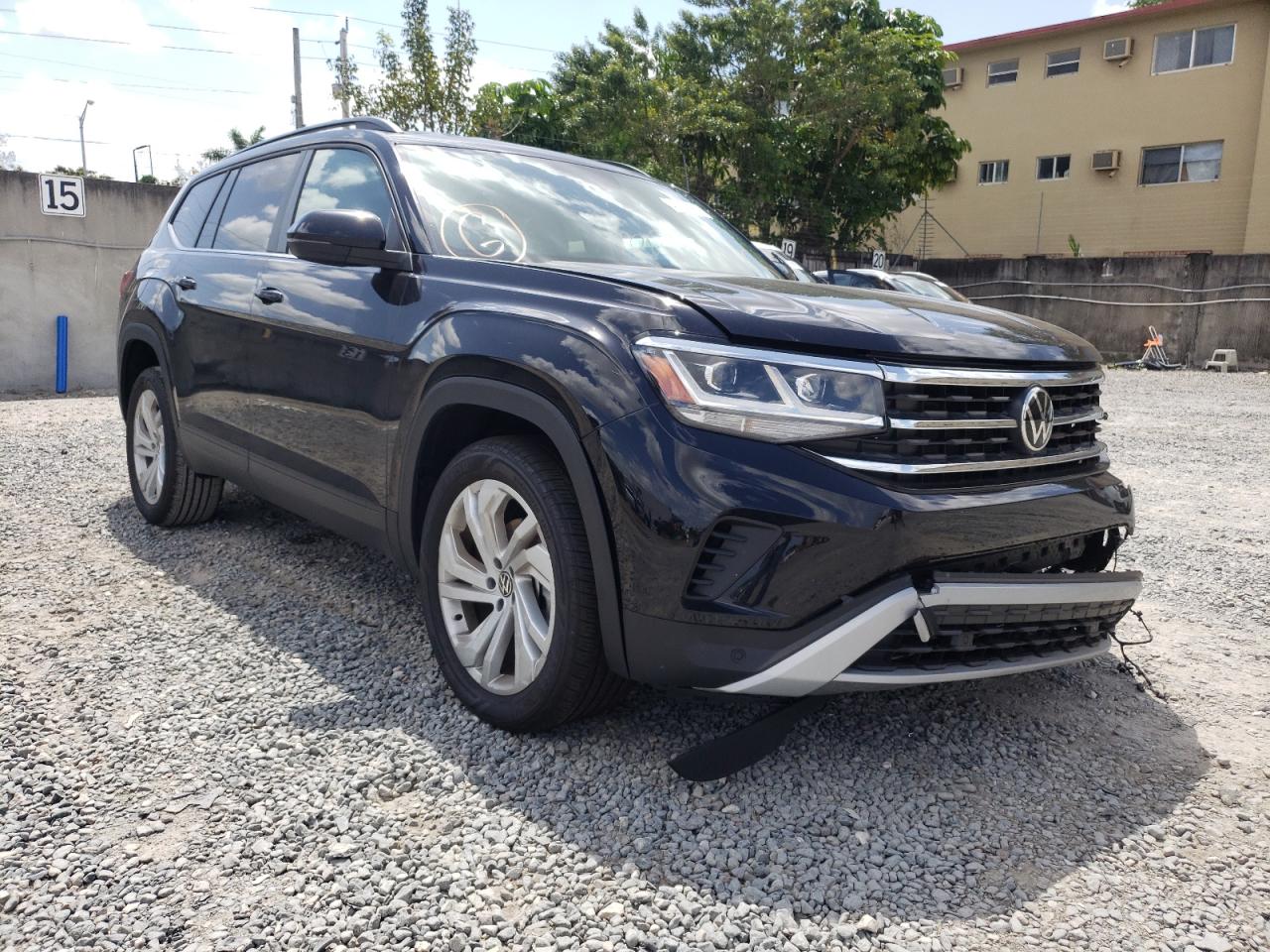 VOLKSWAGEN ATLAS SE 2022 with VIN 1V2WP2CAXNC502170 - Photo from auction