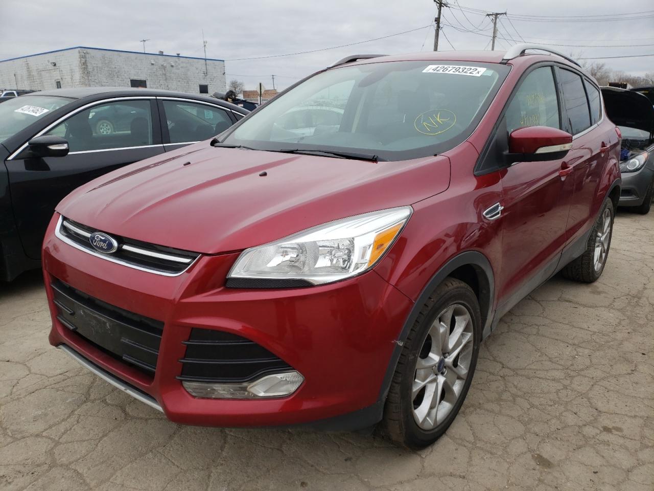 Фото 2 с аукциона – 2014 FORD ESCAPE TIT с VIN 1FMCU0JX4EUD99066
