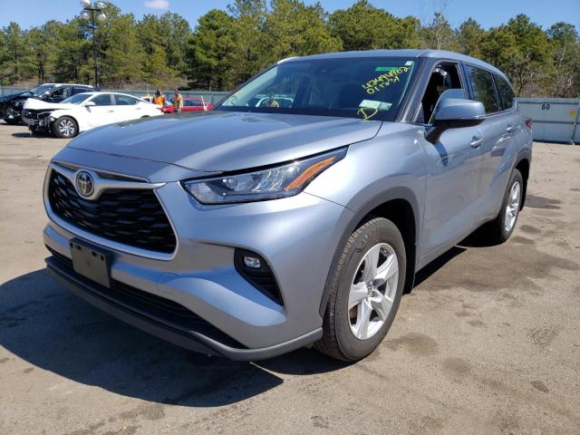 Photo 2 from auction – 2020 TOYOTA HIGHLANDER with VIN 5TDBZRBH7LS011231