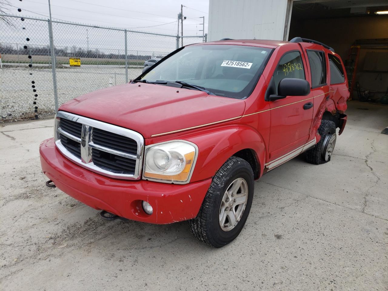 Photo 2 from auction – 2005 DODGE DURANGO SL with VIN 1D4HB48N95F595989