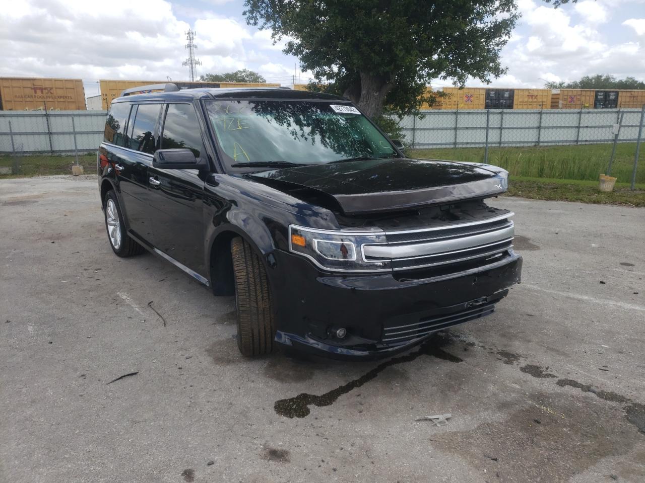 FORD FLEX LIMIT 2019 with VIN 2FMGK5D85KBA27066 - Photo from auction