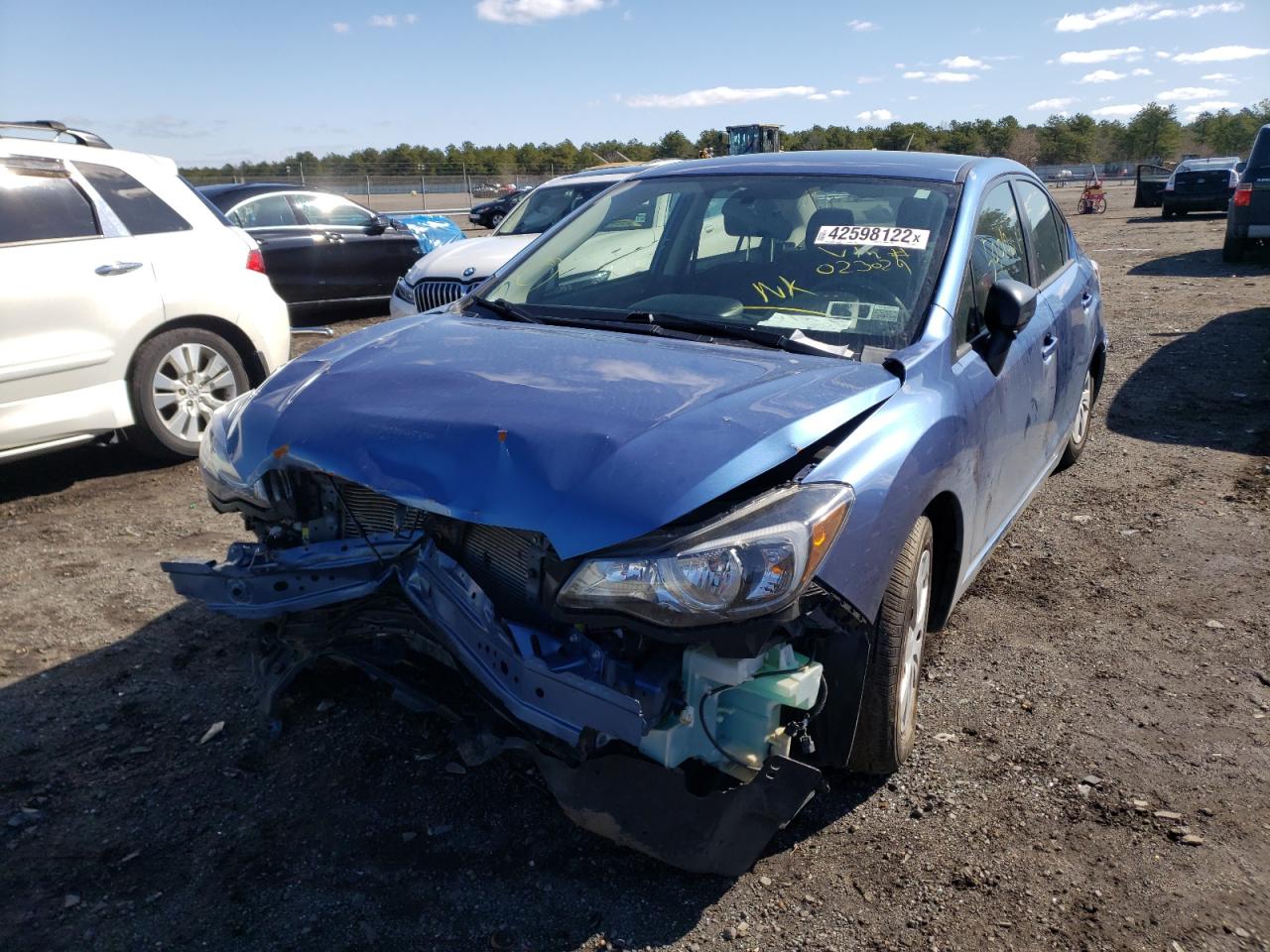 Photo 2 from auction – 2016 SUBARU IMPREZA with VIN JF1GJAA68GH023029