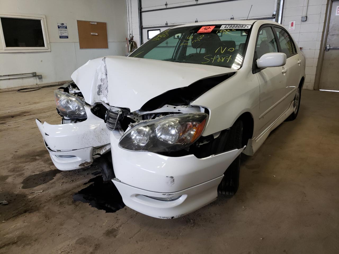 Photo 2 from auction – 2008 TOYOTA COROLLA S with VIN 2T1BR32E18C912033