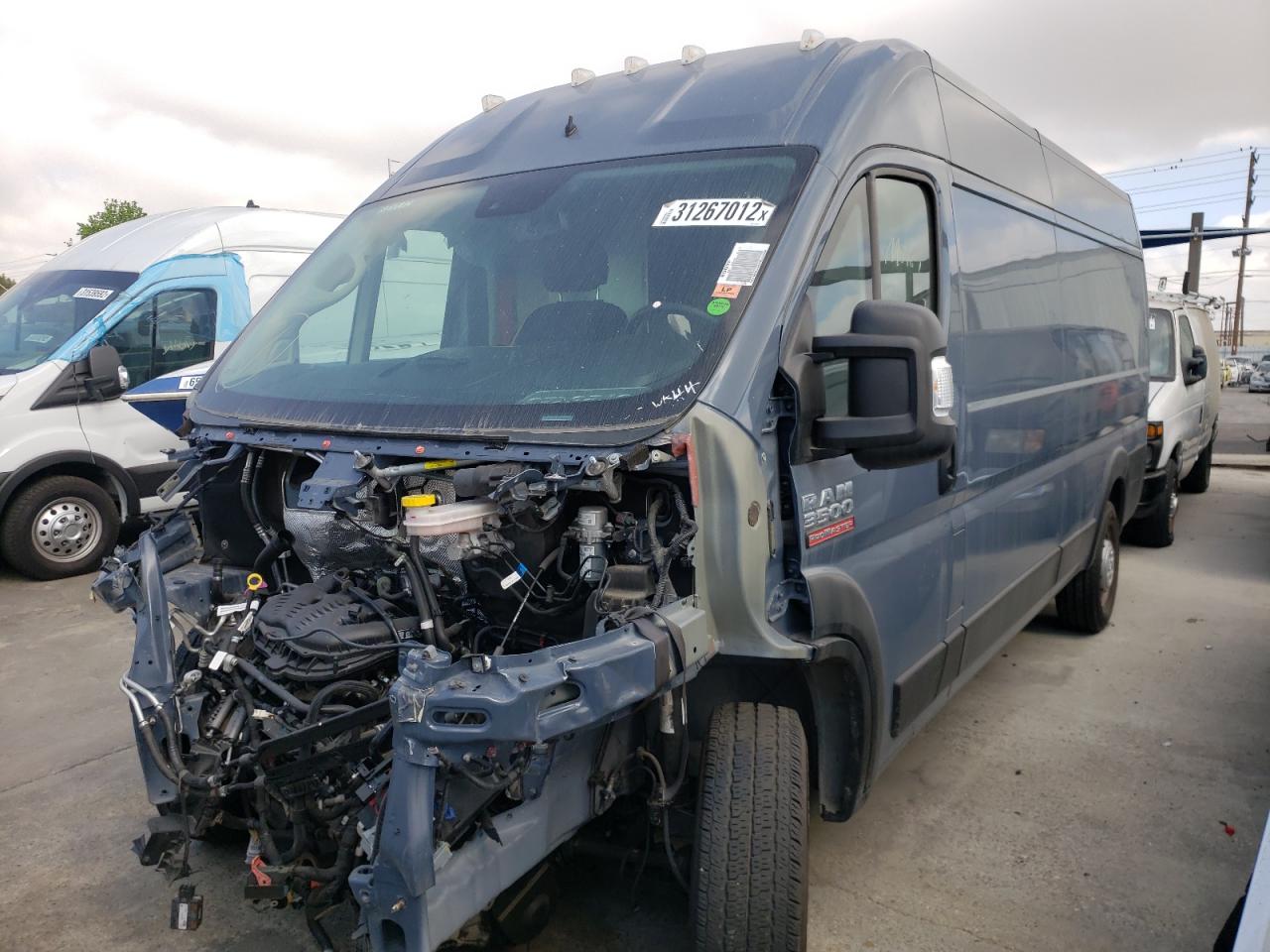 Photo 2 from auction – 2021 RAM PROMASTER with VIN 3C6MRVJG8ME536652