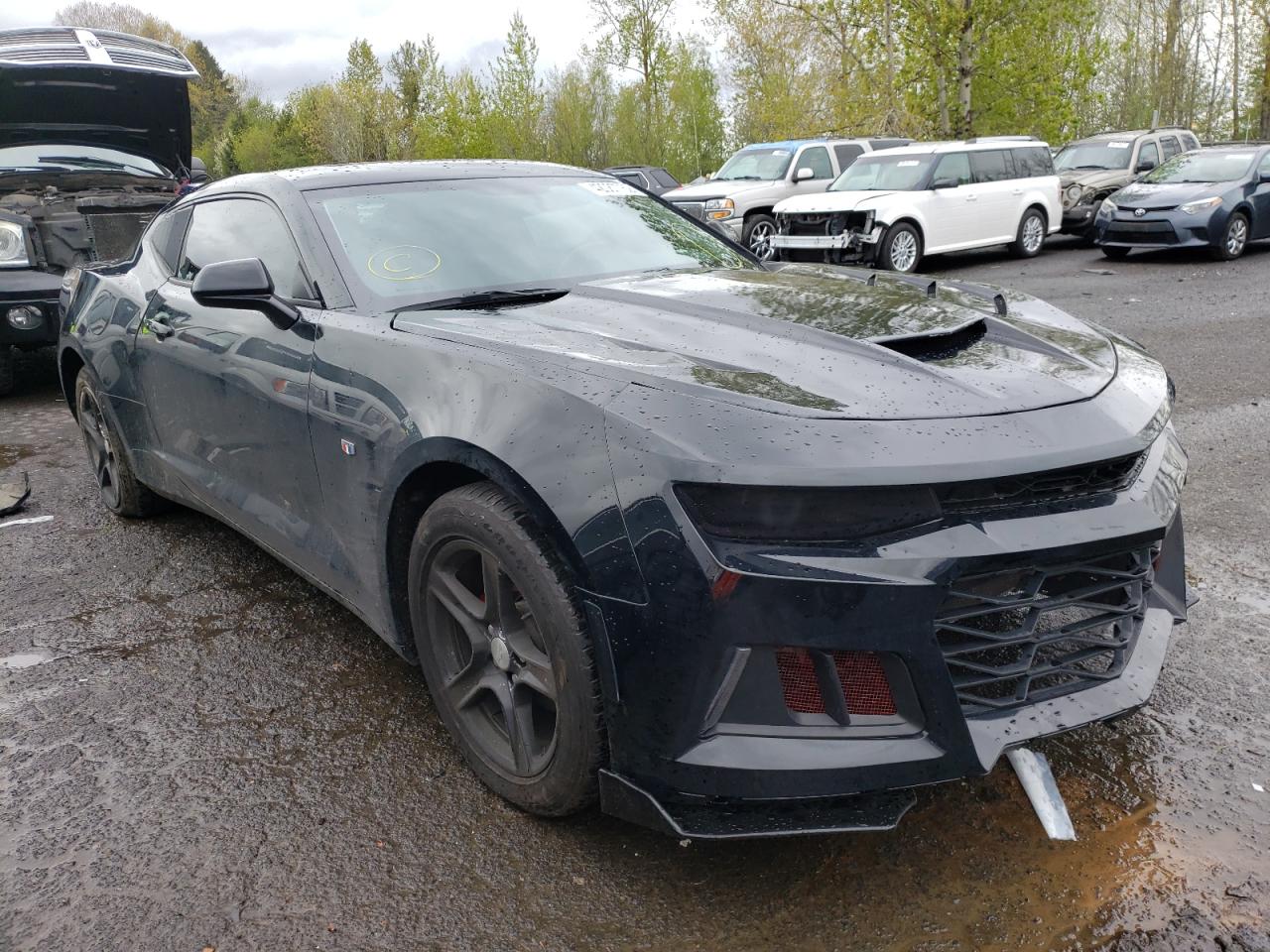 Photo 1 from auction – 2018 CHEVROLET CAMARO LT with VIN 1G1FB1RX7J0189914