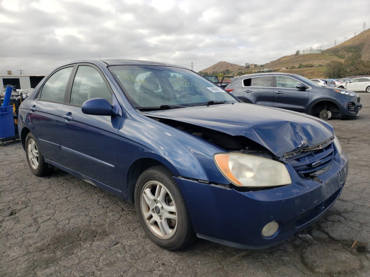 Photo 1 from auction – 2004 KIA SPECTRA LX with VIN KNAFE122645017861