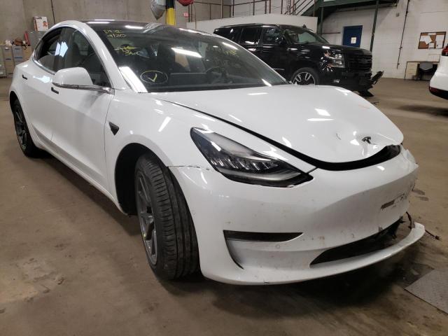 TESLA MODEL 3 2018 with VIN 5YJ3E1EA5JF051888 - Photo from auction