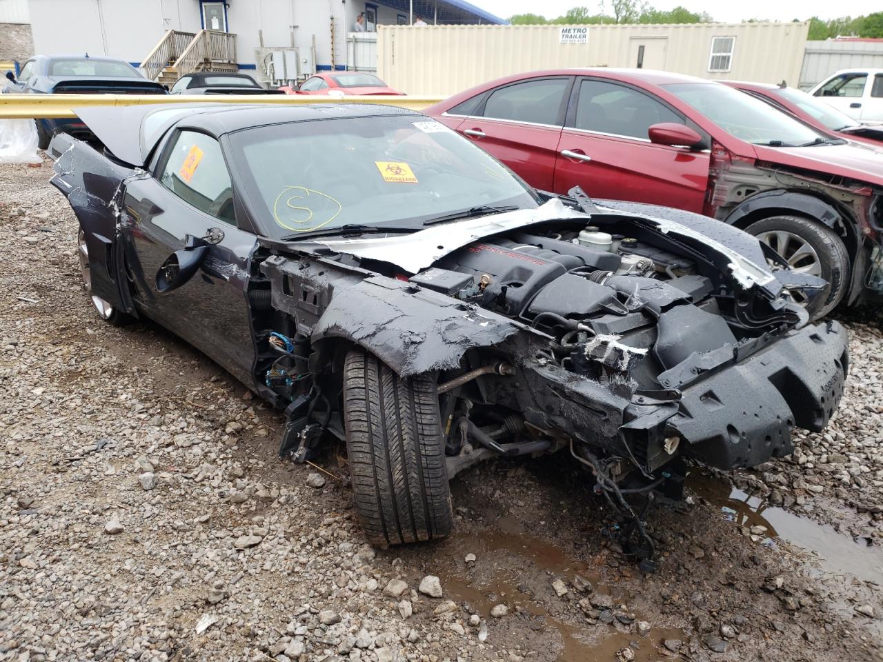 CHEVROLET CORVETTE G 2013 with VIN 1G1YV2DW4D5104085 - Photo from auction