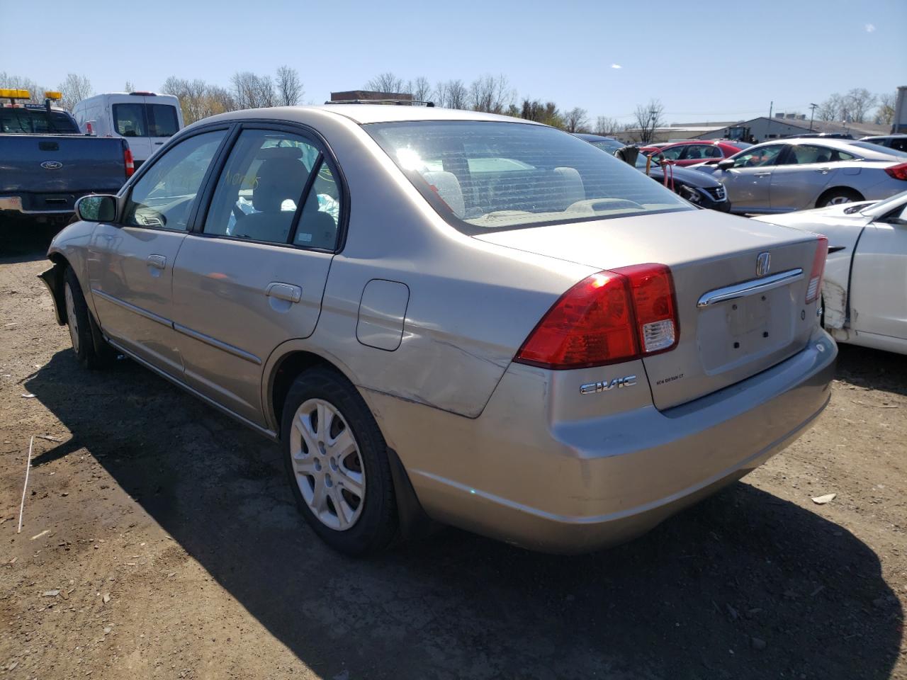 Photo 3 from auction – 2003 HONDA CIVIC EX with VIN 2HGES26723H503143