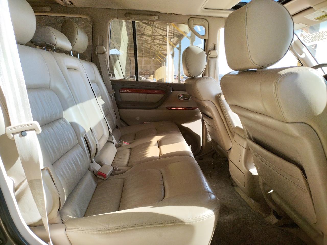 Photo 6 from auction – 1999 LEXUS LX 470 with VIN JT6HT00W0X0060764