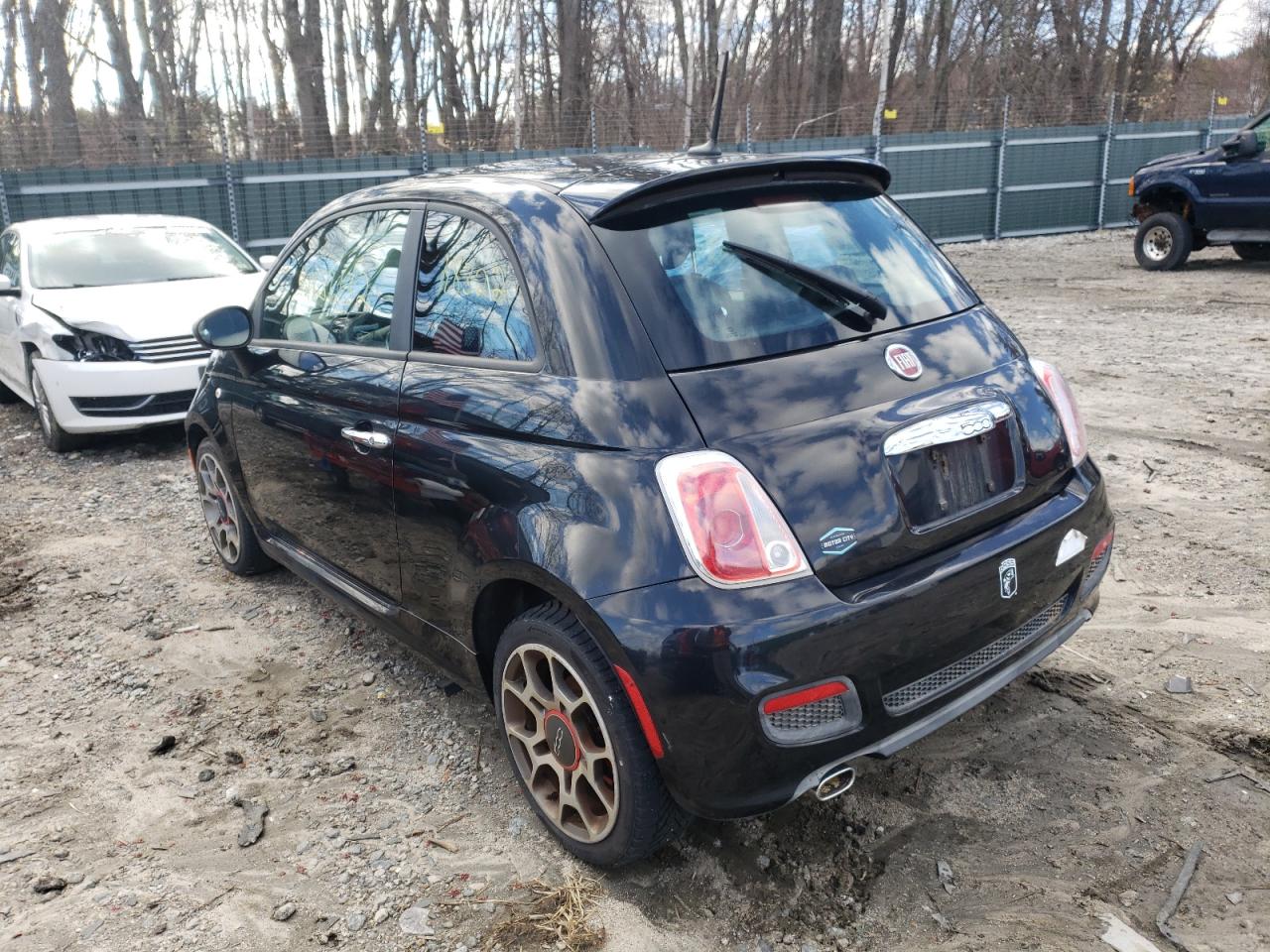 Photo 3 from auction – 2012 FIAT 500 SPORT with VIN 3C3CFFBR2CT140072