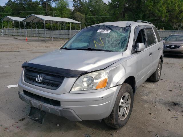 Photo 2 from auction – 2004 HONDA PILOT EXL with VIN 2HKYF18664H538792