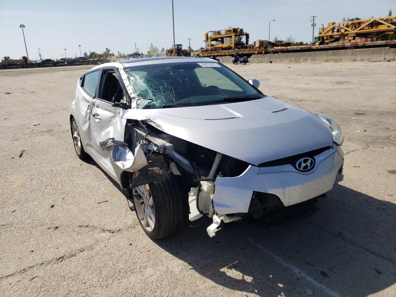 HYUNDAI VELOSTER 2012 with VIN KMHTC6AD3CU067774 - Photo from auction