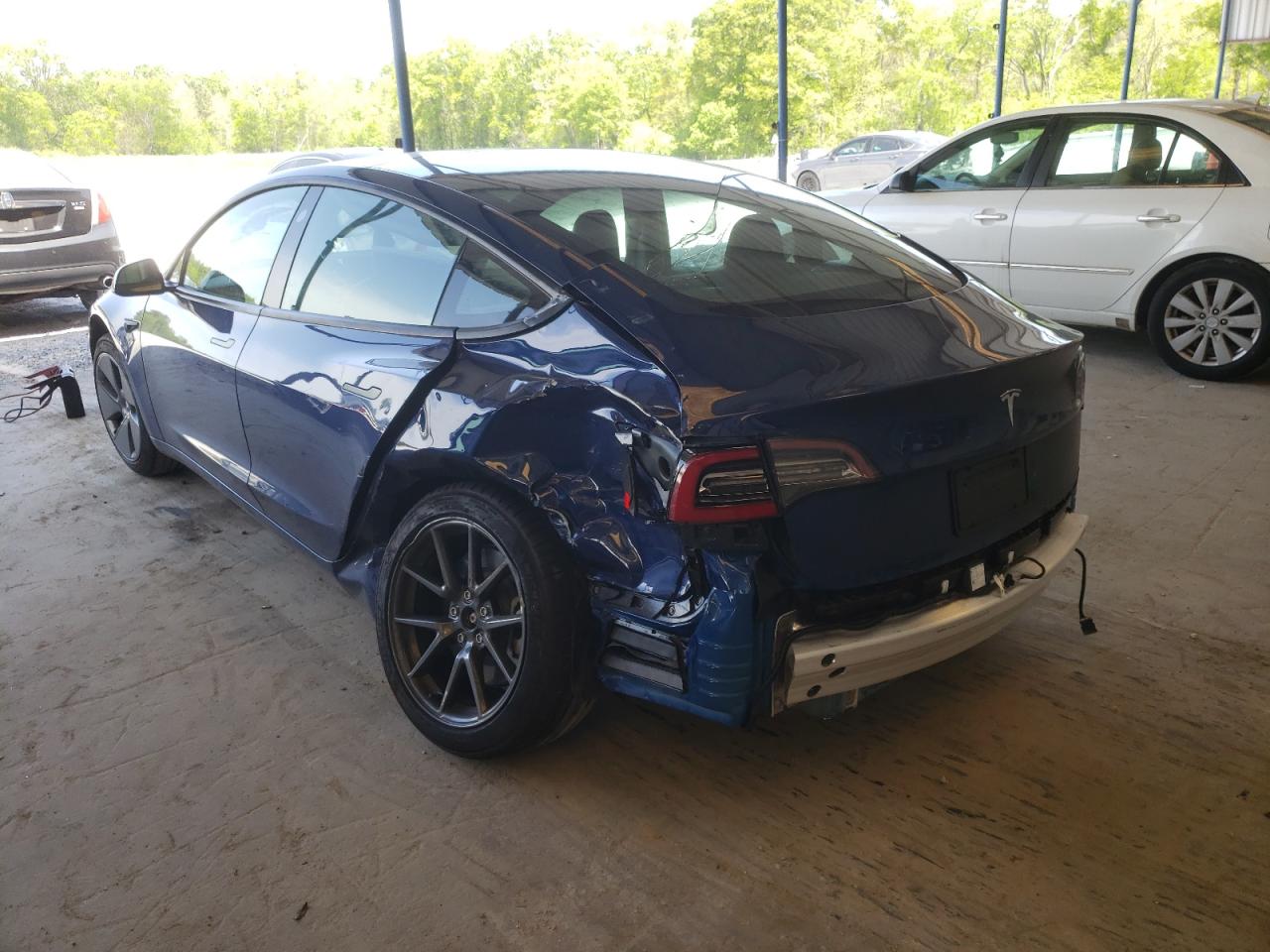 Photo 3 from auction – 2021 TESLA MODEL 3 with VIN 5YJ3E1EA6MF094463
