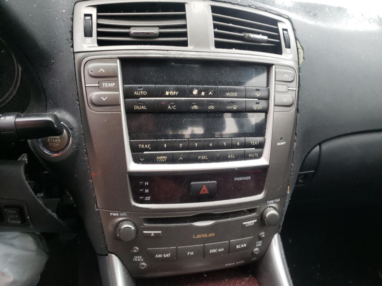 Photo 9 from auction – 2007 LEXUS IS 250 with VIN JTHBK262X75039035