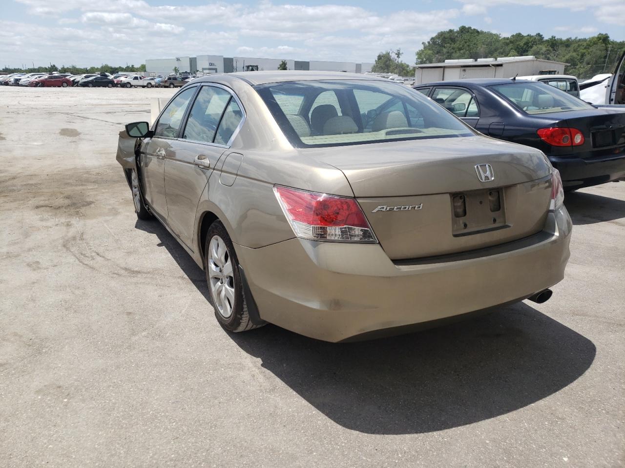 Photo 3 from auction – 2010 HONDA ACCORD EX with VIN 1HGCP2F71AA060407