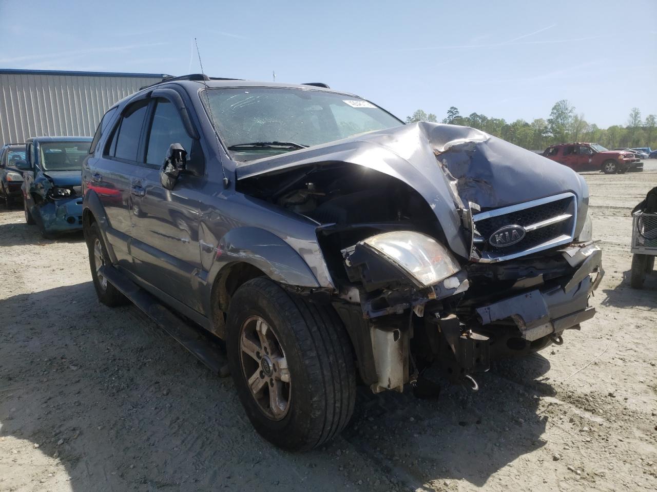 KIA SORENTO EX 2004 with VIN KNDJD733445308224 - Photo from auction