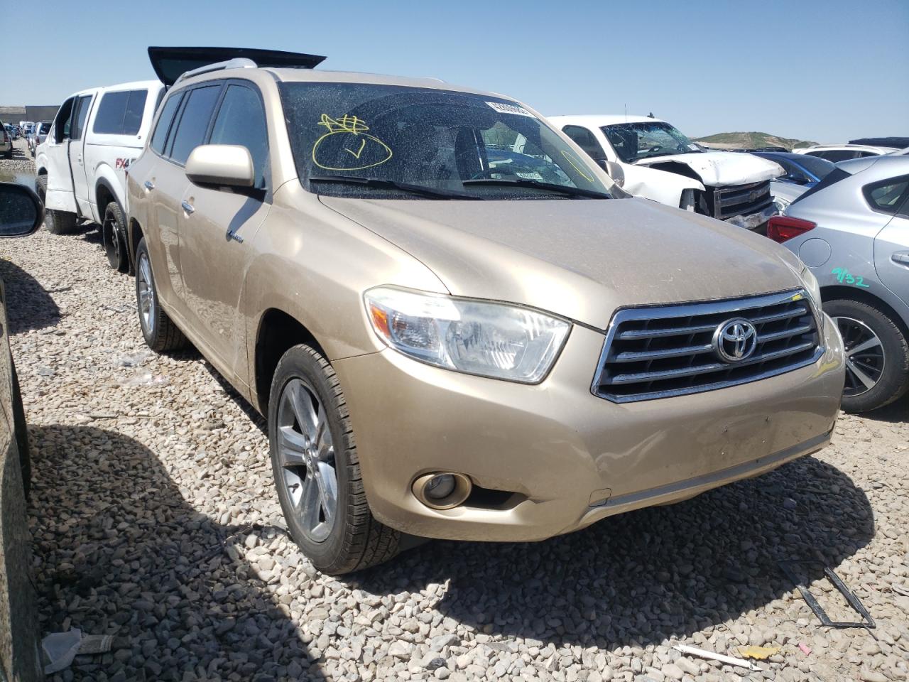 TOYOTA HIGHLANDER 2008 with VIN JTEES42A482039103 - Photo from auction