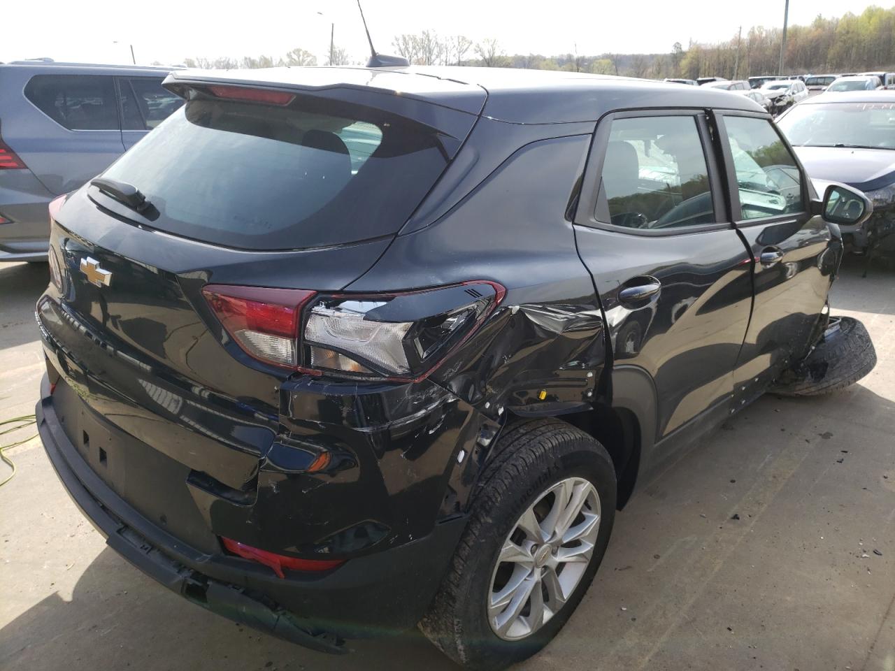 Photo 4 from auction – 2021 CHEVROLET TRAILBLAZE with VIN KL79MMS21MB025997