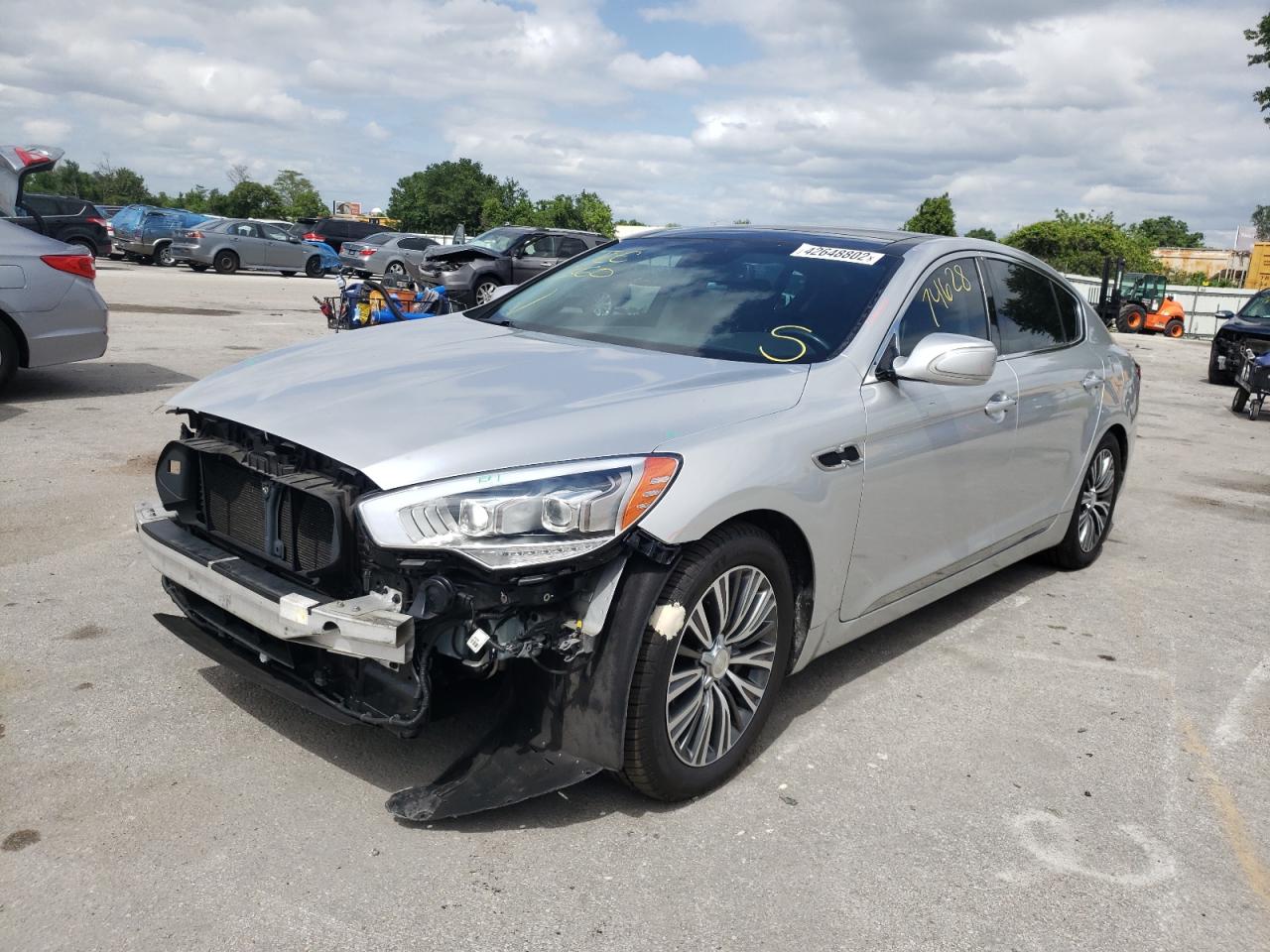 Photo 2 from auction – 2016 KIA K900 with VIN KNALT4D35G6031295