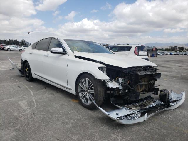 GENESIS G80 BASE 2018 with VIN KMHGN4JE5JU216014 - Photo from auction
