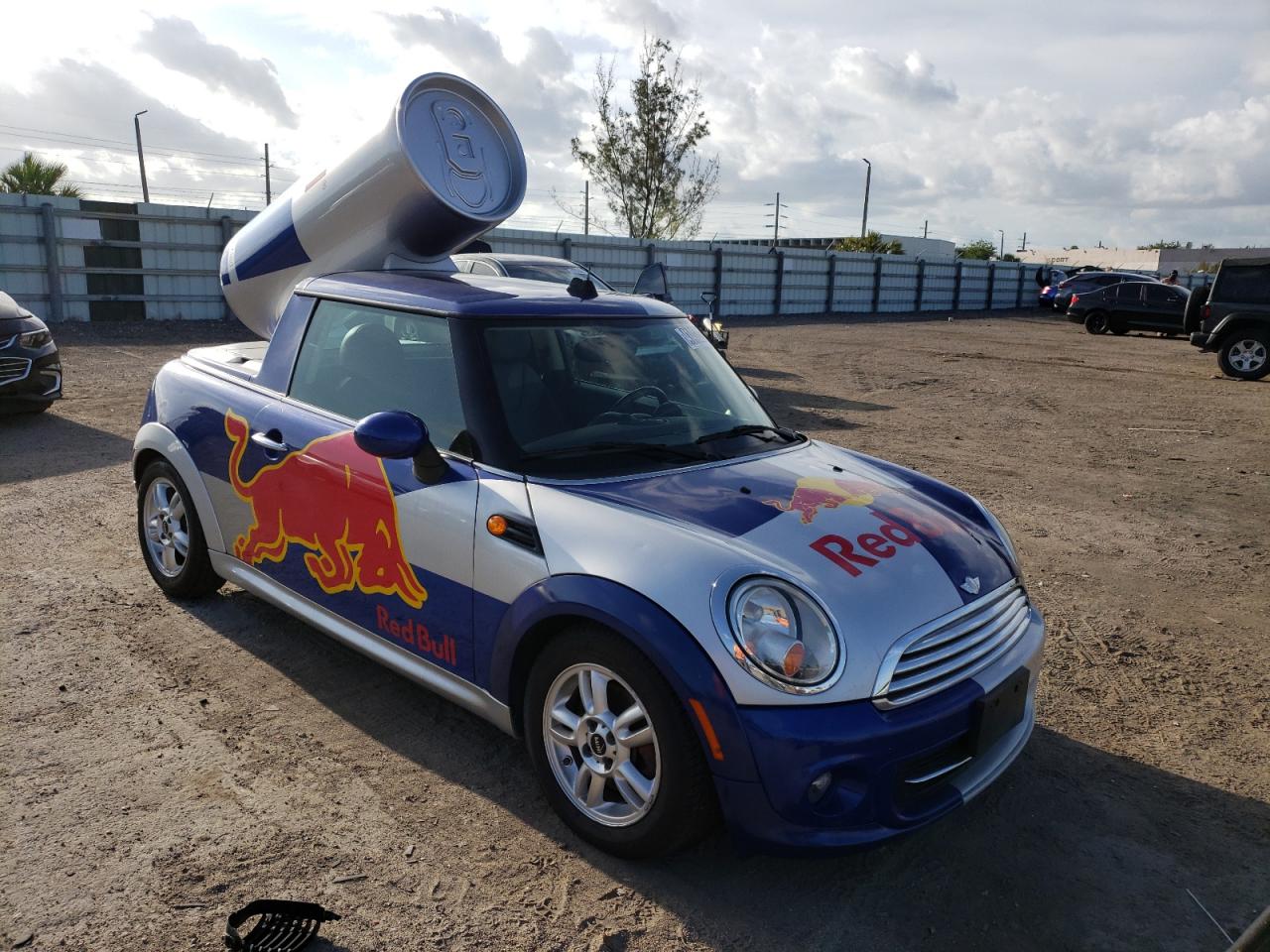 MINI COOPER 2013 with VIN WMWSU3C57DT691714 - Photo from auction