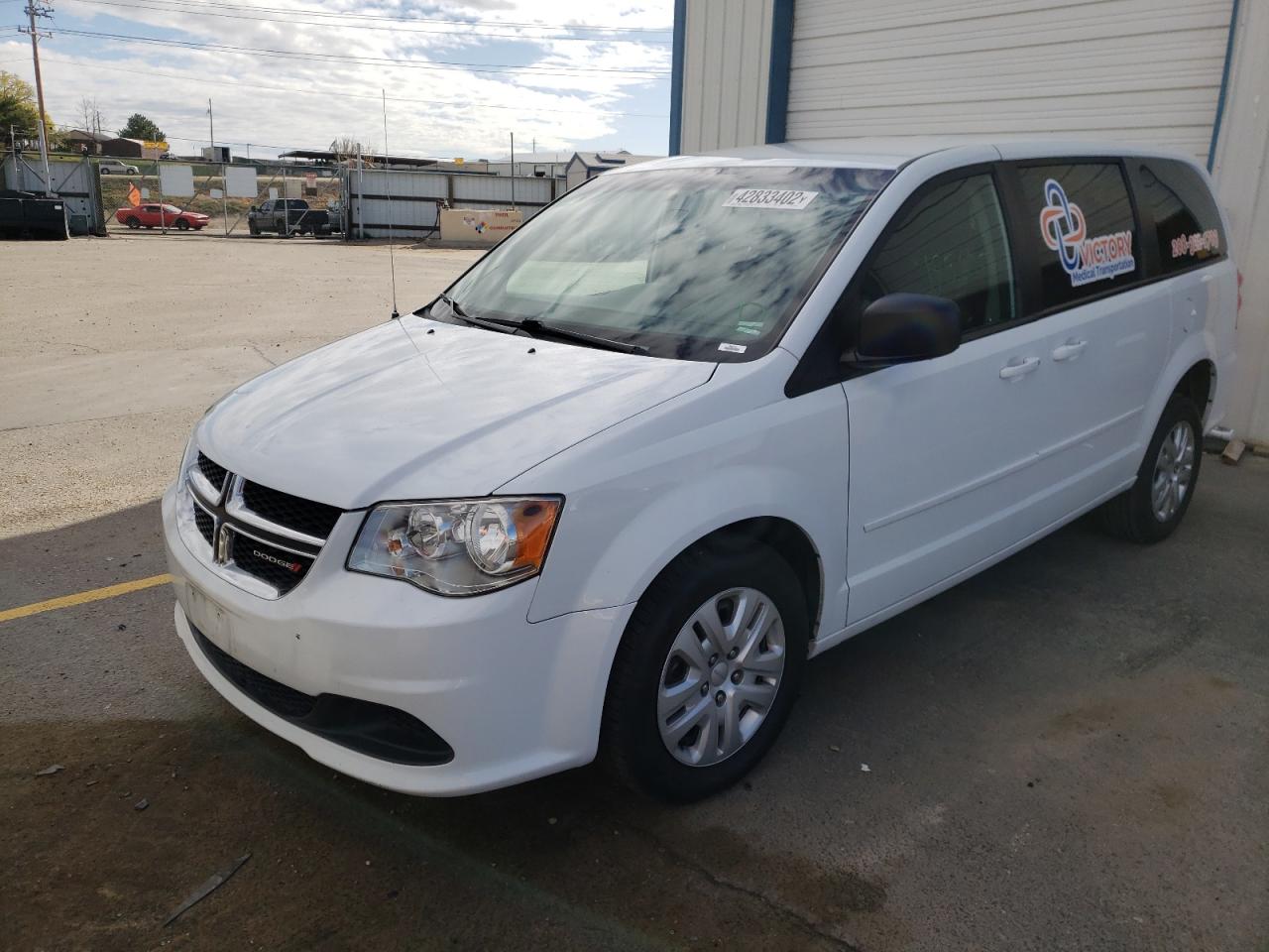 Photo 2 from auction – 2017 DODGE GRAND CARA with VIN 2C4RDGBG7HR802156