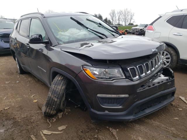 JEEP COMPASS SP 2018 with VIN 3C4NJCABXJT500403 - Photo from auction