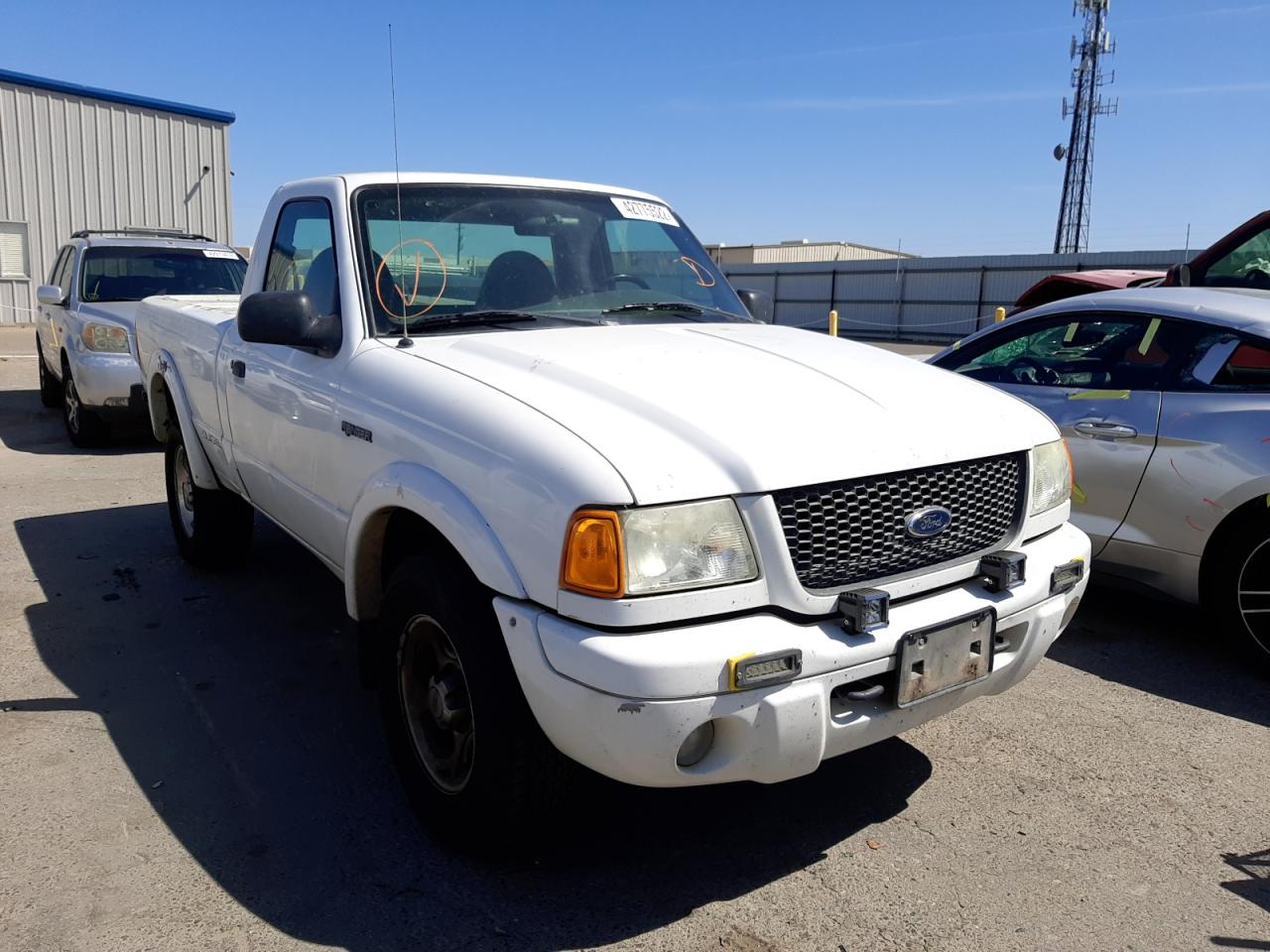 FORD RANGER 2002 with VIN 1FTYR11U62PA55661 - Photo from auction