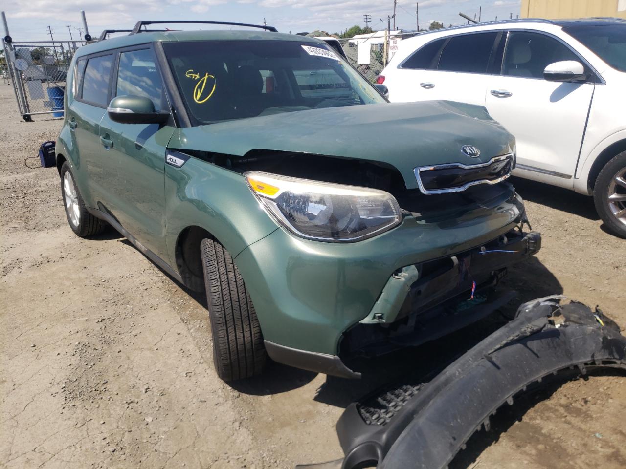 KIA SOUL + 2014 с VIN KNDJP3A51E7057284 - Фото с аукциона