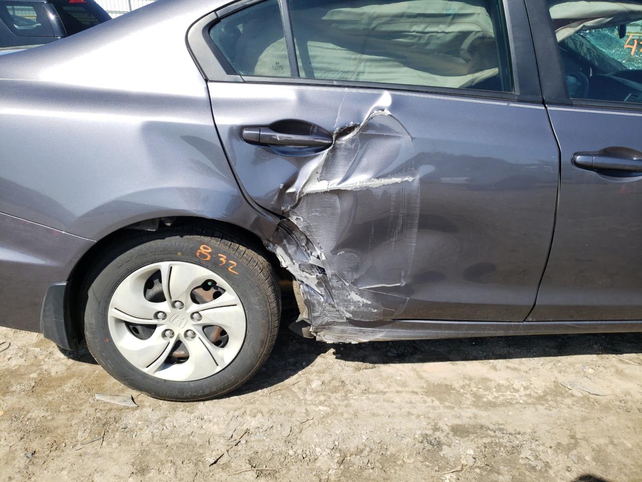 Photo 9 from auction – 2014 HONDA CIVIC LX with VIN 2HGFB2F59EH514808