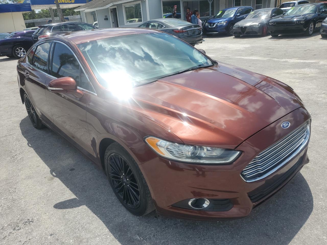 FORD FUSION SE 2016 with VIN 3FA6P0H91GR254857 - Photo from auction