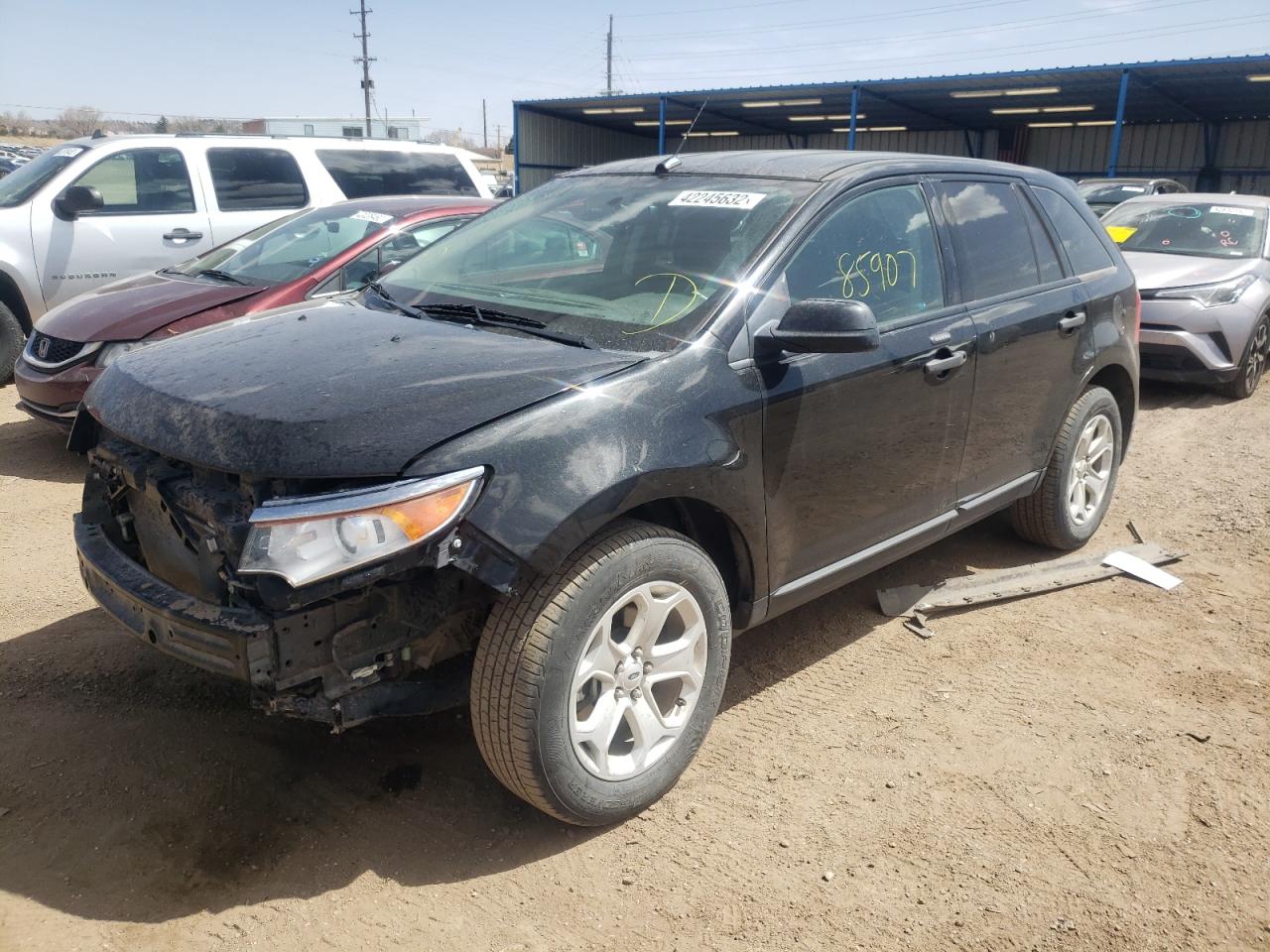 Photo 2 from auction – 2014 FORD EDGE SE with VIN 2FMDK4GC6EBA06082