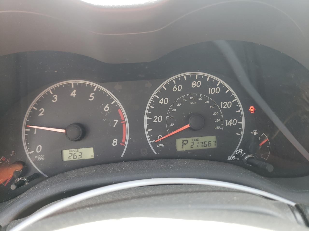 Photo 8 from auction – 2009 TOYOTA COROLLA BA with VIN JTDBL40E099038968