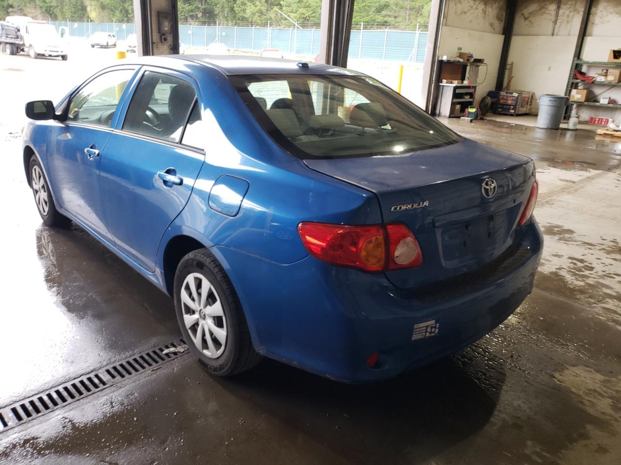 Photo 3 from auction – 2009 TOYOTA COROLLA BA with VIN JTDBL40E599036598
