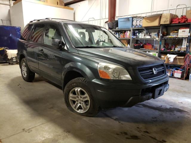 HONDA PILOT EX 2005 with VIN 2HKYF18405H535029 - Photo from auction