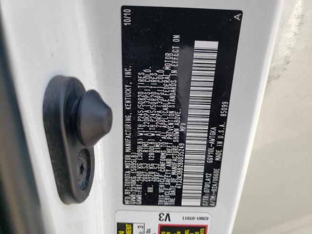 Photo 10 from auction – 2011 TOYOTA VENZA with VIN 4T3ZK3BB2BU035249