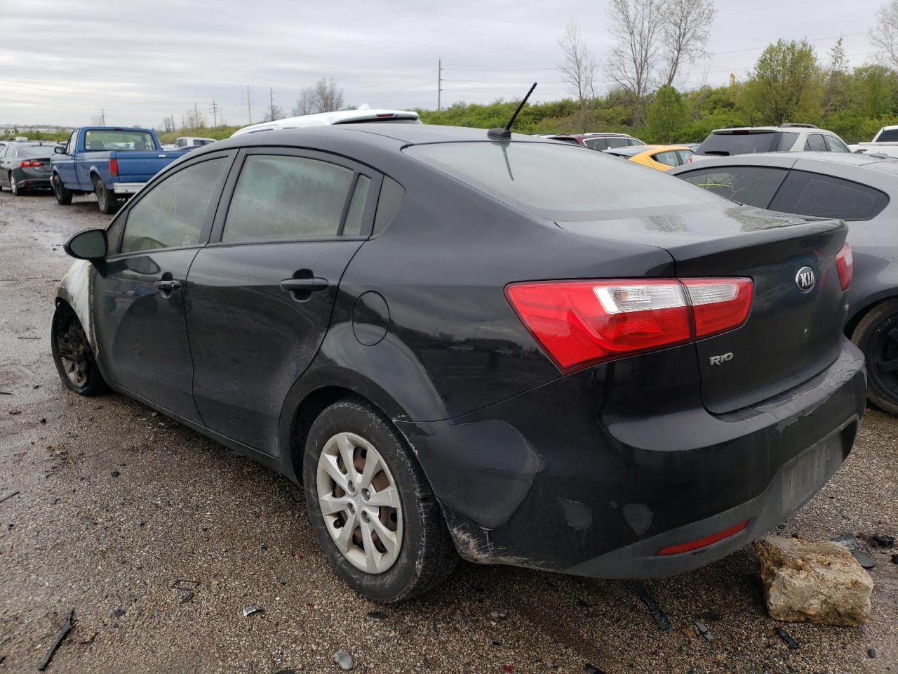 Photo 3 from auction – 2013 KIA RIO LX with VIN KNADM4A30D6173586