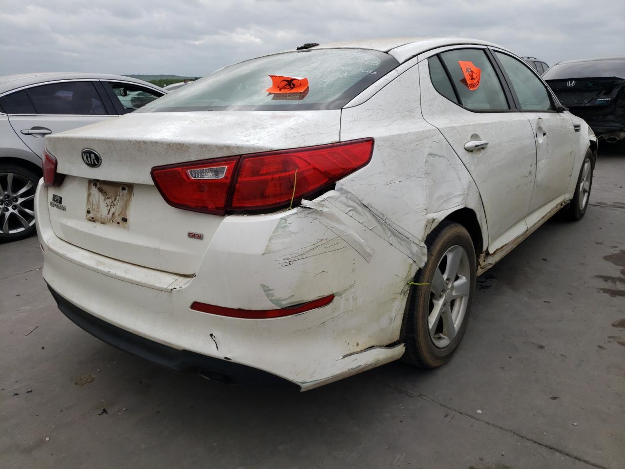 Photo 4 from auction – 2015 KIA OPTIMA LX with VIN KNAGM4A71F5591745