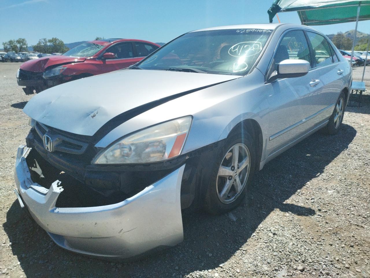 Photo 2 from auction – 2004 HONDA ACCORD EX with VIN JHMCM56894C028149