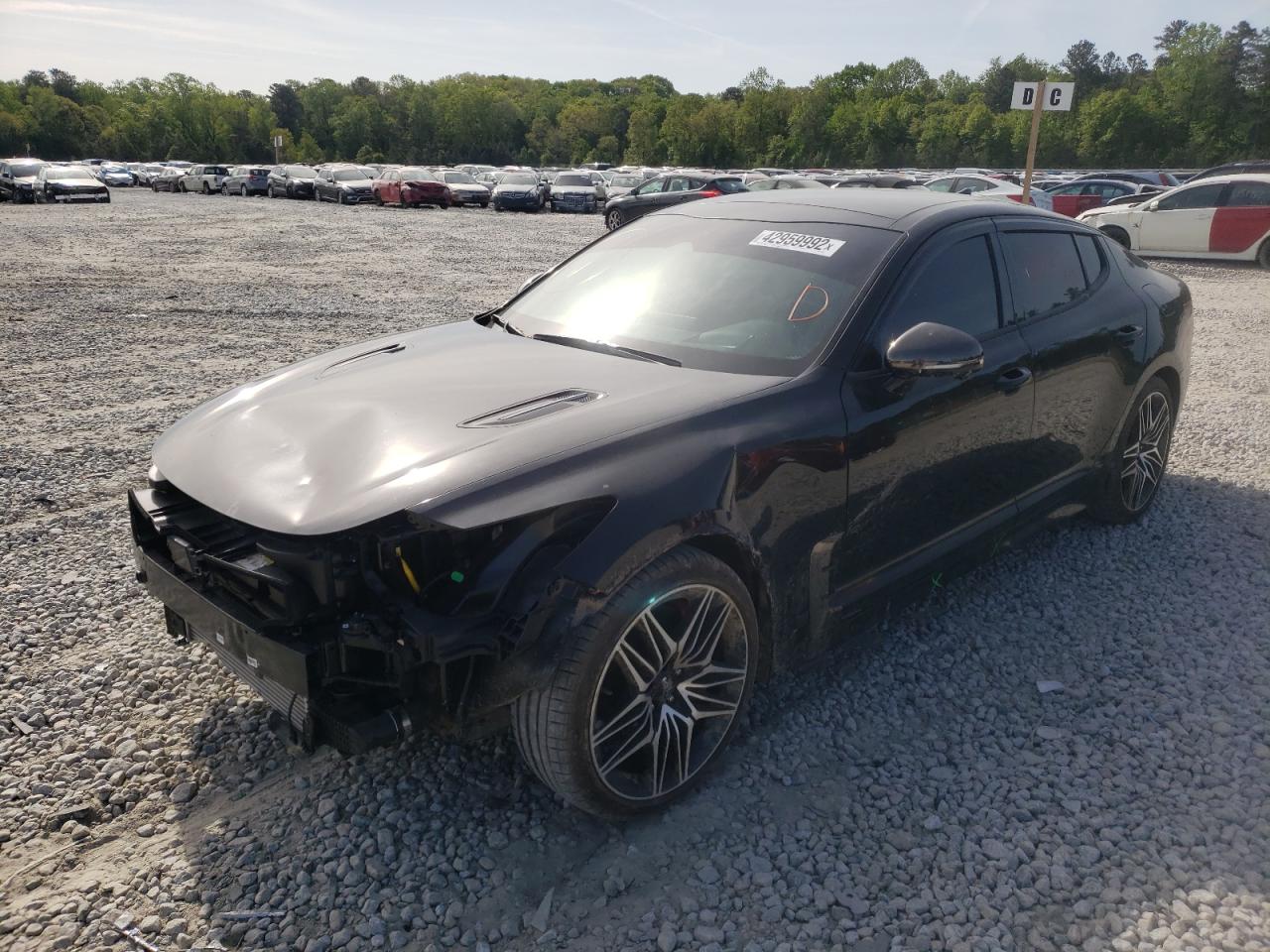 Photo 2 from auction – 2022 KIA STINGER GT with VIN KNAE55LC0N6109196