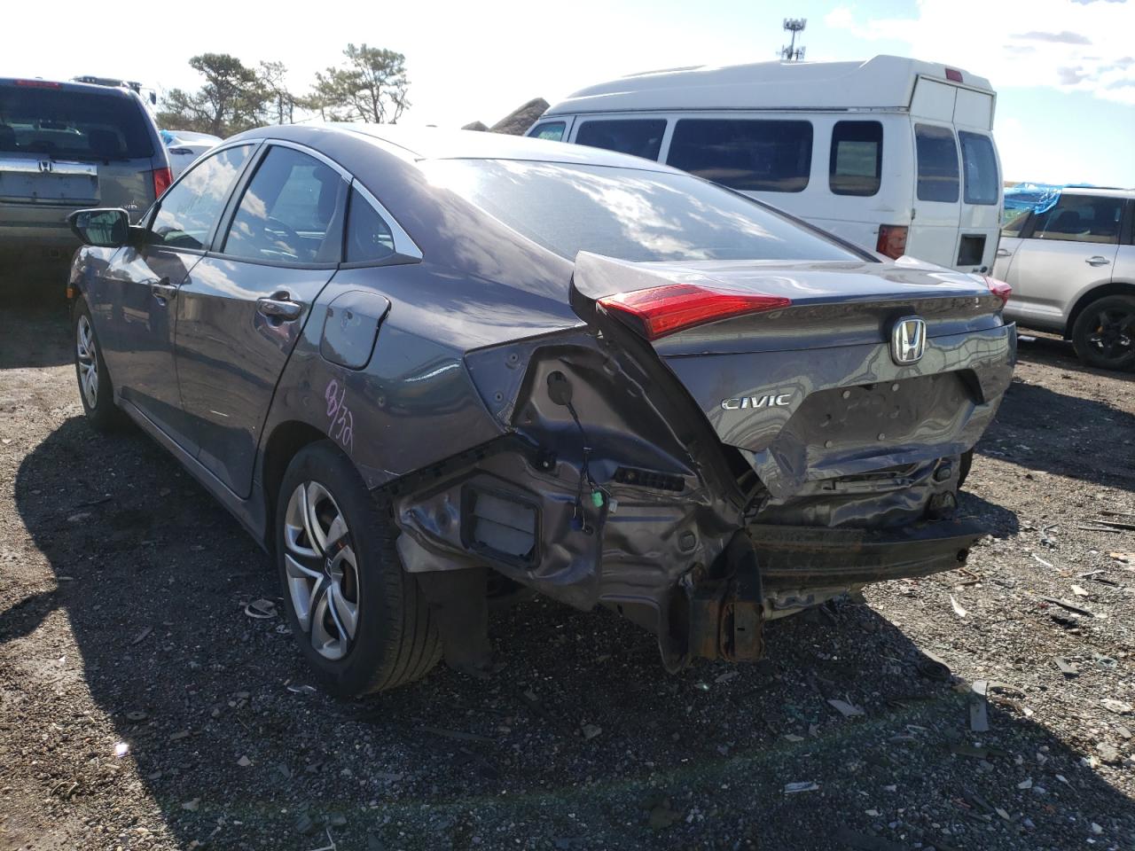 Photo 3 from auction – 2016 HONDA CIVIC LX with VIN 2HGFC2F55GH575315