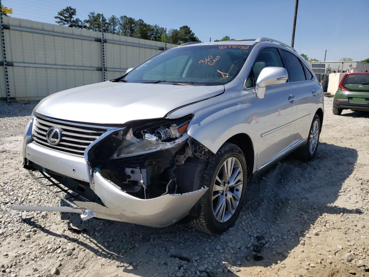 Photo 2 from auction – 2013 LEXUS RX 350 with VIN 2T2ZK1BAXDC099916