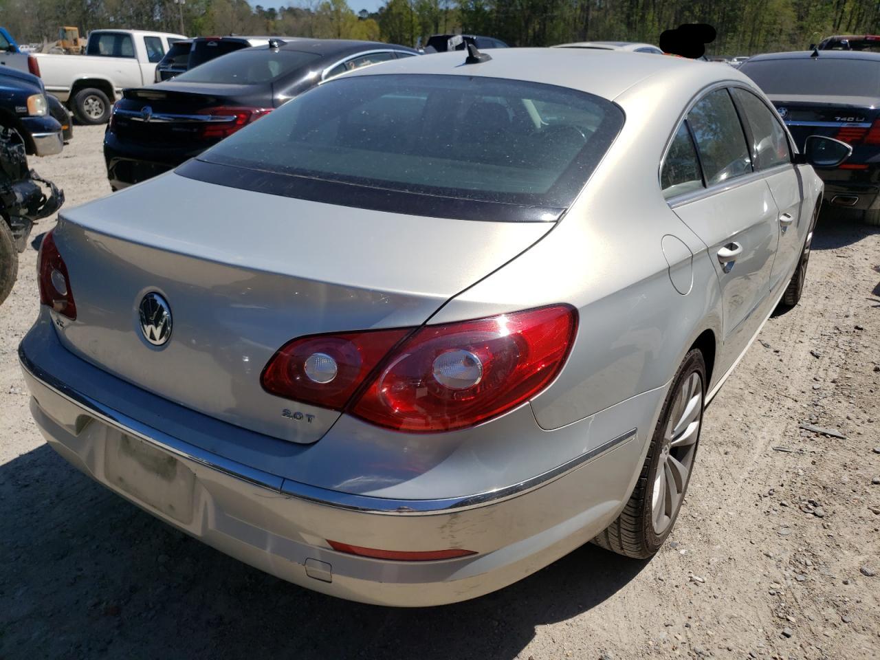 Photo 4 from auction – 2012 VOLKSWAGEN CC with VIN WVWMN7AN0CE505453